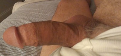 Boned. At my age, I'm thrilled with every boner!