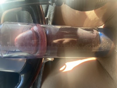 Car pumping pre cum